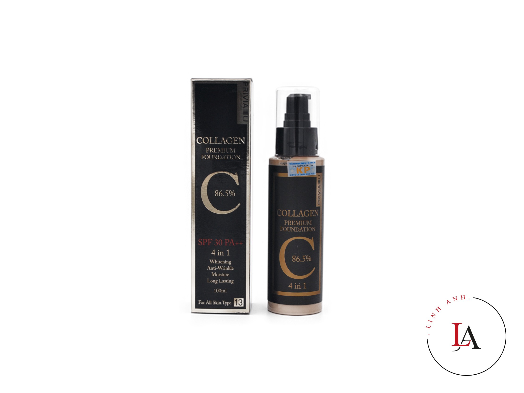 Kem nền Privia Collagen 4in1 100ml